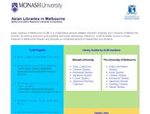 Tablet Screenshot of alim.monash.org