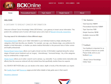 Tablet Screenshot of bckonline.monash.edu.au