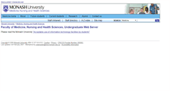 Desktop Screenshot of mnhs-teaching1b.med.monash.edu.au