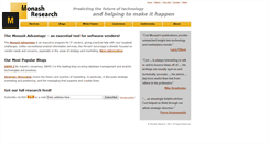 Desktop Screenshot of monash.com