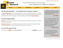 Tablet Screenshot of monash.com